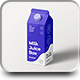 Milk Box Mock-up - GraphicRiver Item for Sale